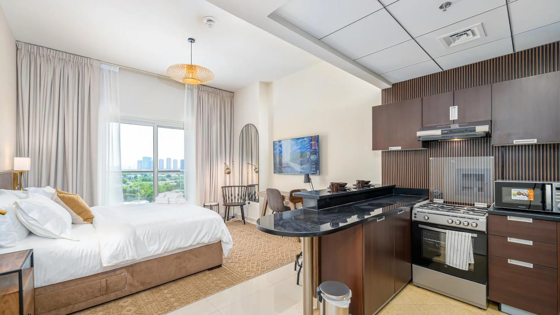 Elegant Studio - Golf Views - Sports City - Dubai Verenigde Arabische Emiraten